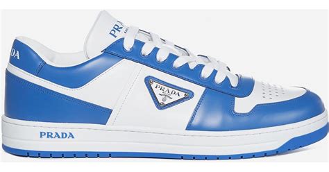 prada blue suede trainers|prada downtown sneakers.